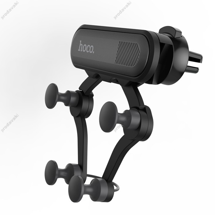 Автомобільний тримач Hoco CA51 Air outlet gravity Black