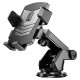 Автомобільний тримач Hoco CA83 David one-button center console car holder Black