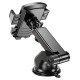 Автомобільний тримач Hoco CA83 David one-button center console car holder Black