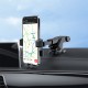 Автомобільний тримач Hoco CA83 David one-button center console car holder Black