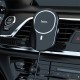 Автомобільний тримач із бездротовою зарядкою Hoco CA90 Powerful magnetic wireless charging 15W Black