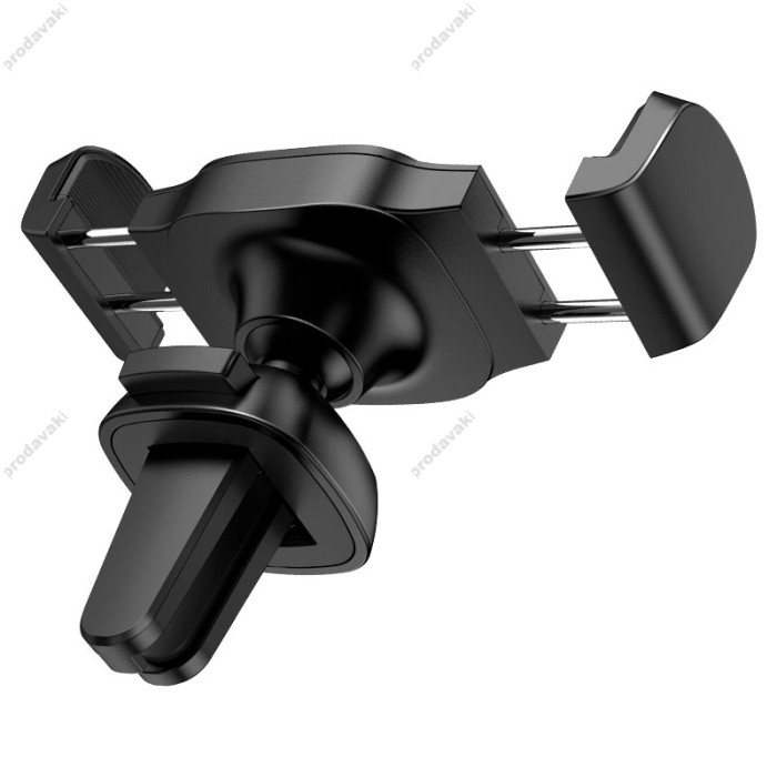 Автомобільний тримач Hoco H14 ursue pull clip Car holder (air outlet) Black