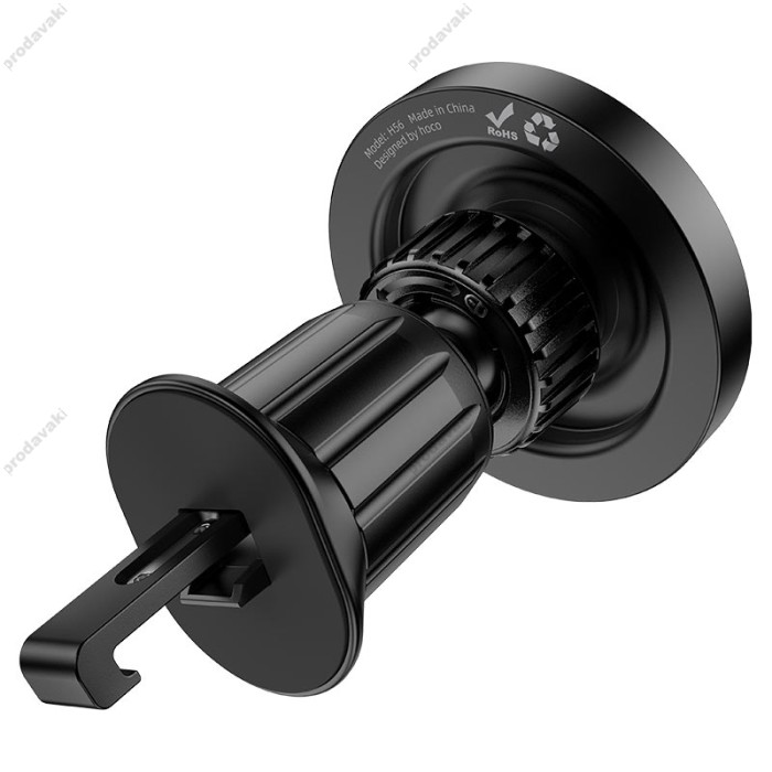 Автомобільний тримач Hoco H56 Show ring magnetic Car holder (air outlet) 4.5-7" Black