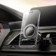 Автомобільний тримач Hoco H56 Show ring magnetic Car holder (air outlet) 4.5-7" Black