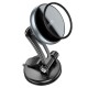 Автомобільний тримач Hoco CA100 Super-way center console ring magnetic car holder Black