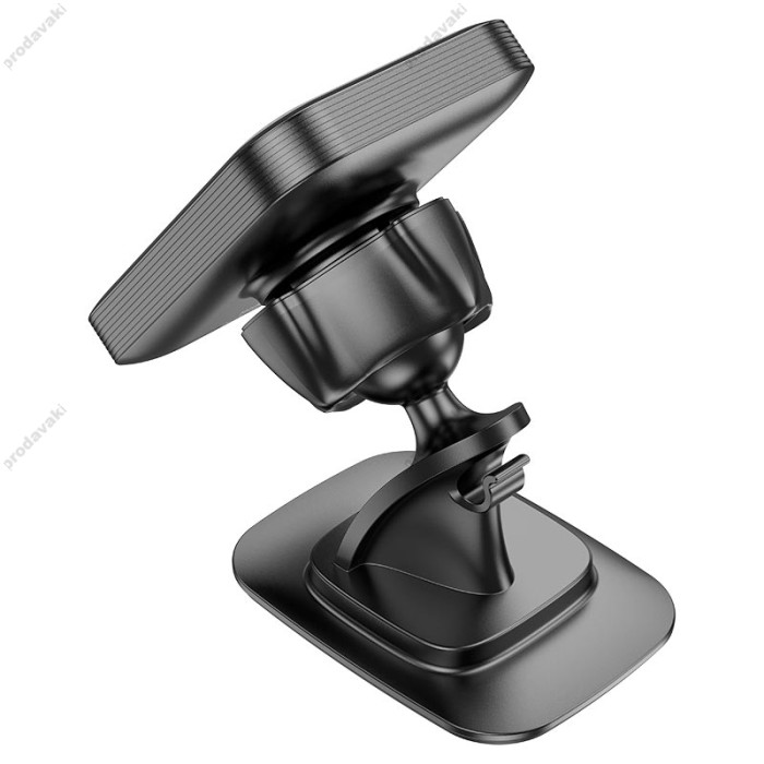Автомобільний тримач Hoco H25 Climber magnetic car holder (center console) Black