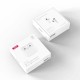 Бездротові Bluetooth навушники XO EF43 Bluetooth headset (with wireless charging function) BT 5.3 White