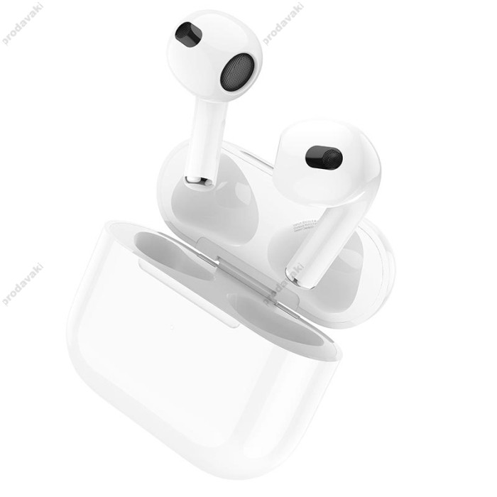 Бездротові Bluetooth навушники Hoco EW76 True wireless stereo headset BT 5.4 White