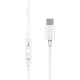 Дротові навушники WiWU EB314 Wired Earphone Type-C White