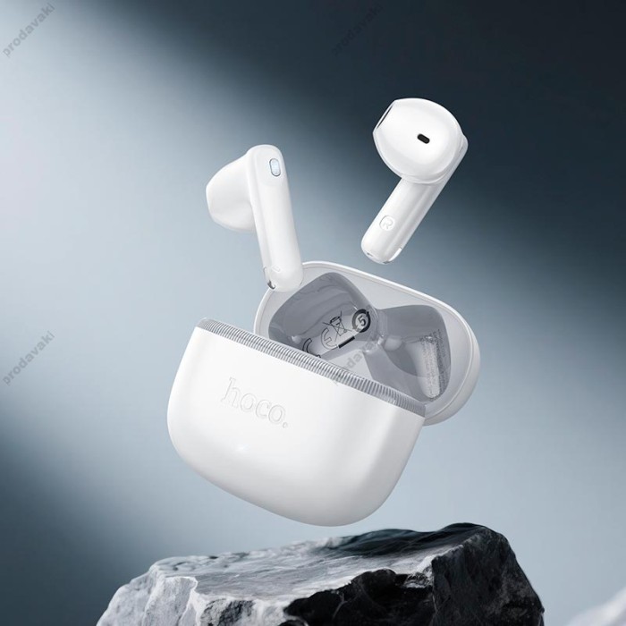 Бездротові Bluetooth навушники HOCO EQ28 Bird true wireless headset BT 5.4 White
