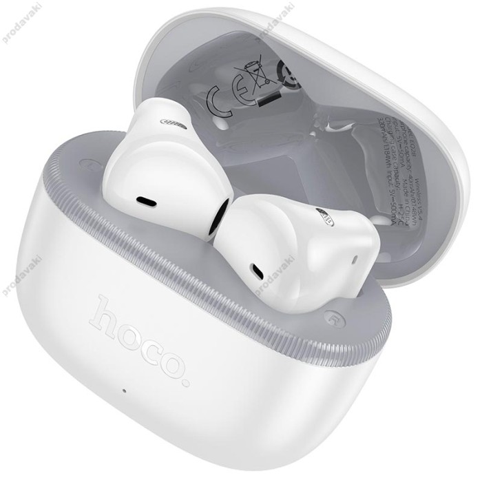Бездротові Bluetooth навушники HOCO EQ28 Bird true wireless headset BT 5.4 White