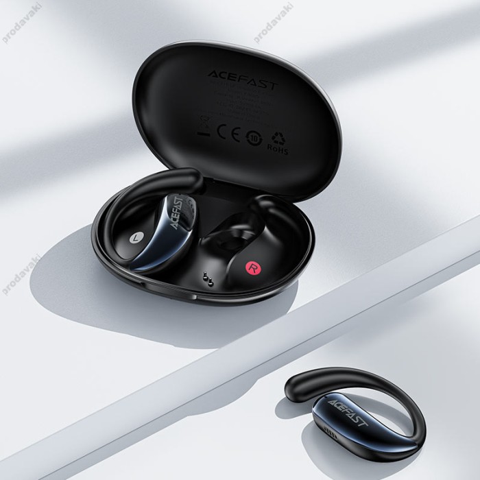 Бездротові Bluetooth навушники ACEFAST FA005 ACEFIT SE wireless earbuds BT 5.4 Black