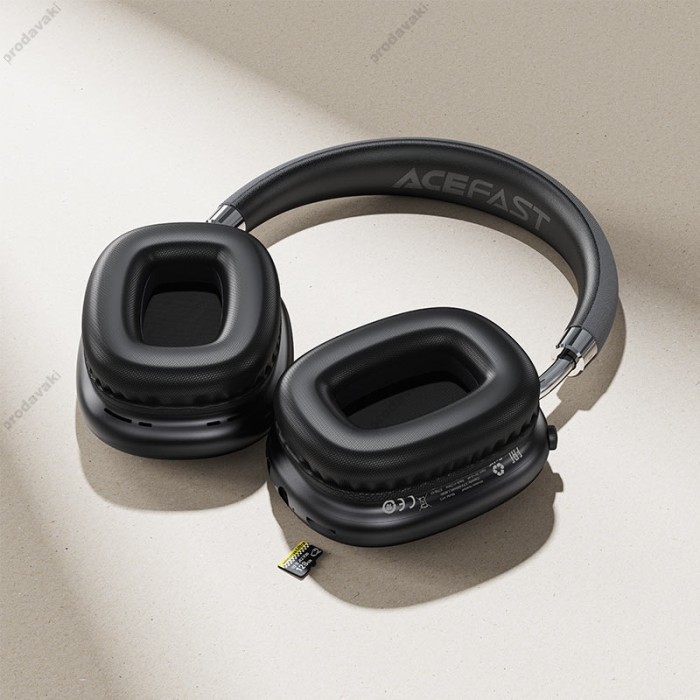 Бездротові Bluetooth навушники ACEFAST H13 Wireless Headset BT 6.0 Black