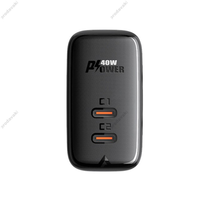 Мережевий зарядний пристрій ACEFAST A9 Fast Charge Wall Charger 40W Black