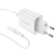 Мережевий зарядний пристрій BOROFONE BA57A Easy Speed Type-C to Lightning cable 20W White