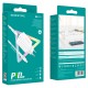 Мережевий зарядний пристрій BOROFONE BA57A Easy Speed Type-C to Lightning cable 20W White