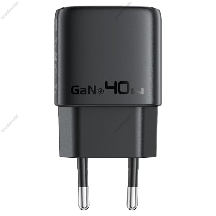 Мережевий зарядний пристрій ACEFAST A135 GaN charger 40W Black