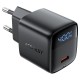 Мережевий зарядний пристрій ACEFAST A135 GaN charger 40W Black