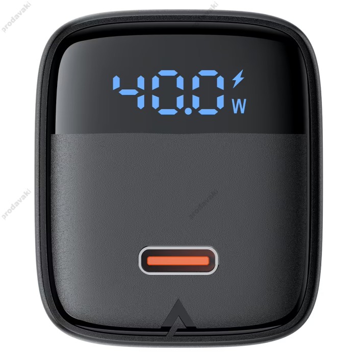 Мережевий зарядний пристрій ACEFAST A135 GaN charger 40W Black