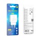 Мережевий зарядний пристрій Borofone BA71A Power single port charger 20W White