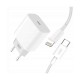 Мережевий зарядний пристрій XO L77 Fast charger with Lightning cable 20W White