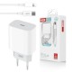 Мережевий зарядний пристрій XO L77 Fast charger with Lightning cable 20W White