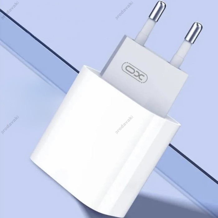 Мережевий зарядний пристрій XO L77 Fast charger 20W White