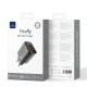 Мережевий зарядний пристрій WIWU Wi-G010 Firefly GaN Fast Charger 30W Black