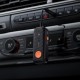 Автомобільний Bluetooth адаптер Borofone BC62 Walker AUX BT audio receiver 5.4 Black