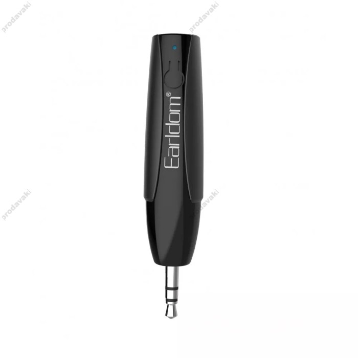 Автомобільний Bluetooth адаптер Earldom ET-M68 Audio Receiver Black