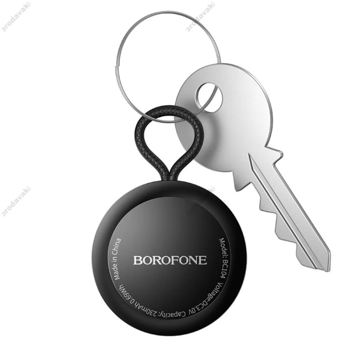 Пошуковий трекер Borofone BC104 Intelligent positioning anti-lost device IOS Black