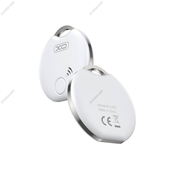 Пошуковий трекер XO LP01 Bluetooth anti loss locator bidirectional search IOS, Android White