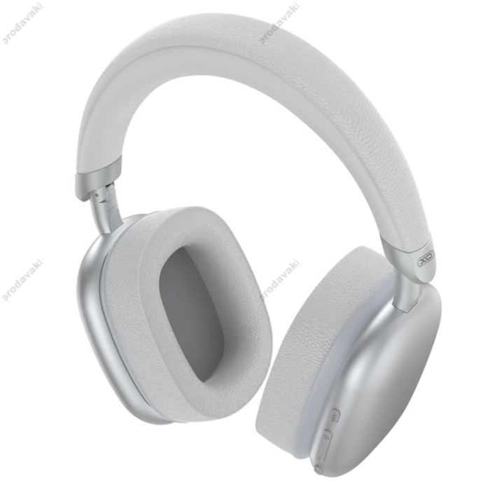 Бездротові Bluetooth навушники XO BE55 Folding Swivelling Headband Noise Cancelling ANC BT 5.4 Silver