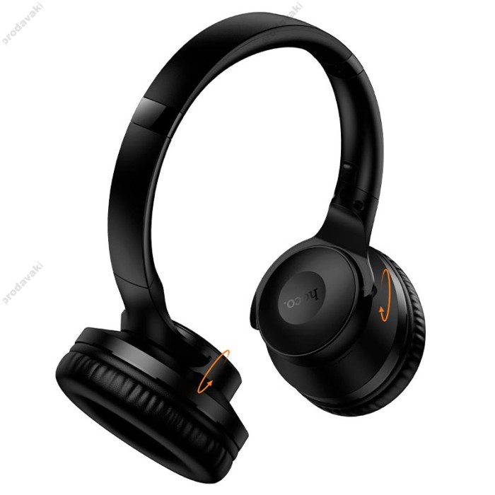Бездротові Bluetooth навушники Hoco W71 Cool sound headphones BT 6.0 Black