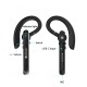 Бездротова Bluetooth гарнітура Veron B73 headset BT 5.2 Black