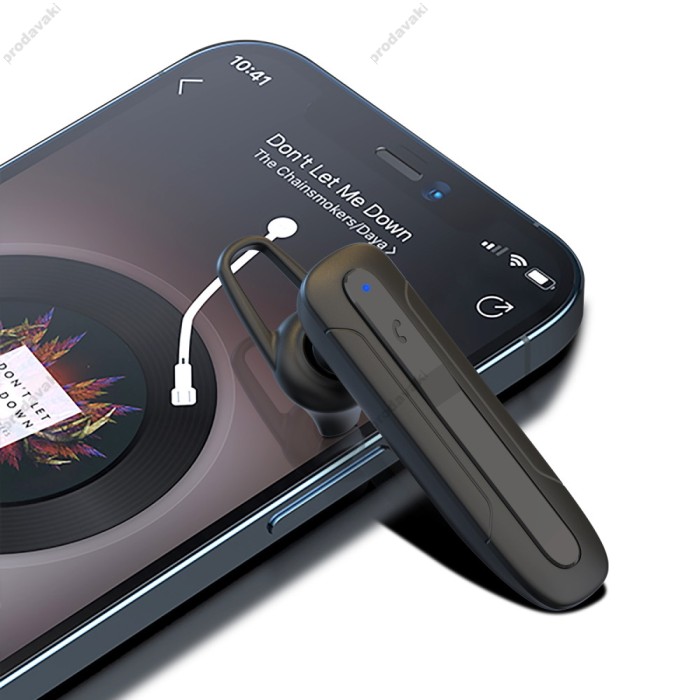 Бездротова Bluetooth гарнітура XO BE28 headset BT 5.0 Black
