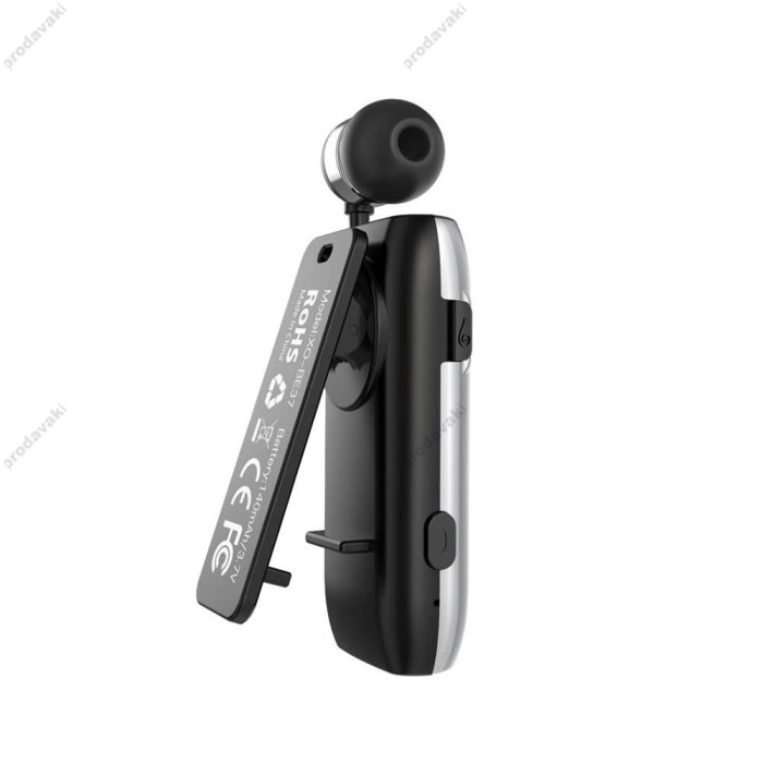 Бездротова Bluetooth гарнітура XO BE37 with digital displey BT 5.2 Black