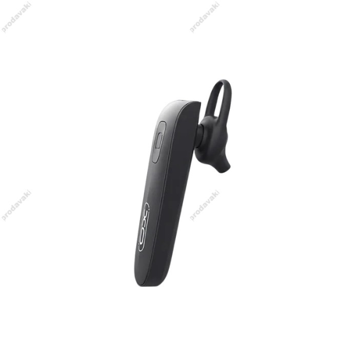 Бездротова Bluetooth гарнітура XO BE59 Business Headset With Mic Crystal Clear BT 5.3 Black