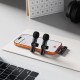 Бездротовий мікрофон BOROFONE BFK16A Wireless Microphone Type-C 2 мікрофона Black