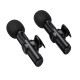Бездротовий мікрофон BOROFONE BFK16A Wireless Microphone Type-C 2 мікрофона Black
