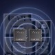 Бездротовий мікрофон Earldom ET-MC10C Wireless Microphone Type-C 2 мікрофона Black
