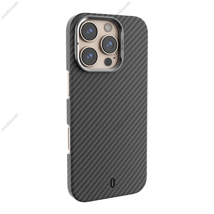 Чохол WiWU ARAMID AIR DCC-206 MagSafe для iPhone 16 Pro Max Black