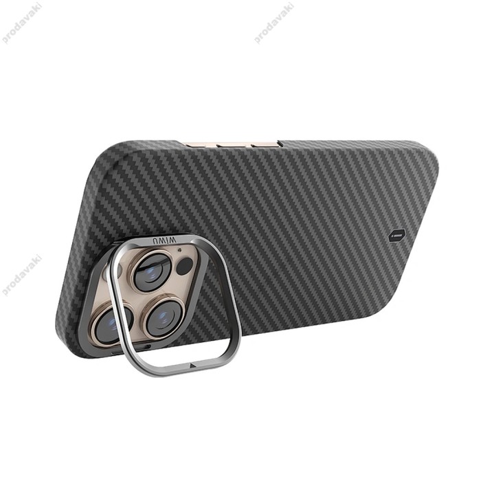 Чохол WiWU ARAMID AIR DCC-206 MagSafe для iPhone 16 Pro Max Black