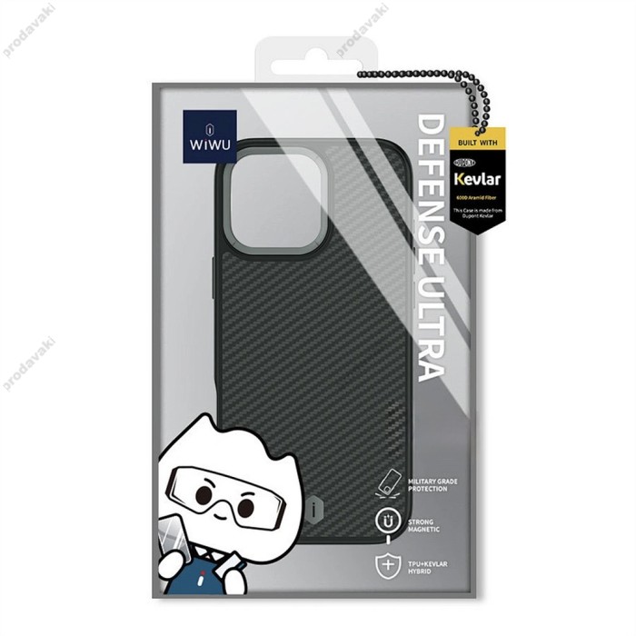 Чохол WiWU DCC-205 Defense Ultra MagSafe для iPhone 17 Air Black