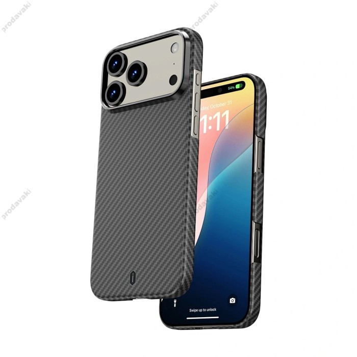 Чохол WiWU ARAMID AIR DCC-206 MagSafe для iPhone 18 Pro Black