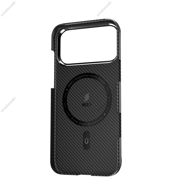 Чохол WiWU ARAMID AIR DCC-206 MagSafe для iPhone 18 Pro Black