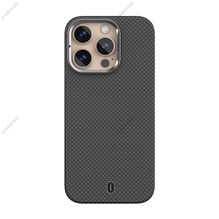 Чохол WiWU DCC-208 ARAMID ARMOR MagSafe для iPhone 16 Pro Max Black