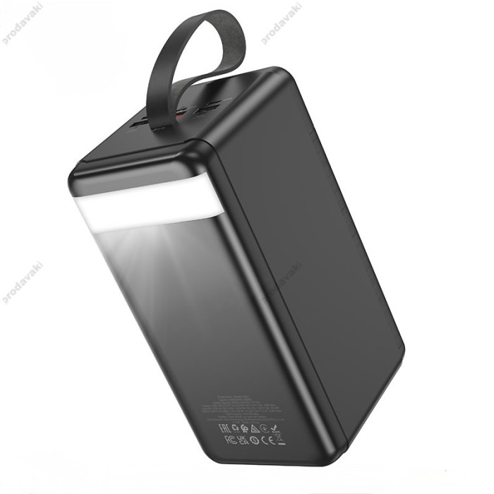 Повербанк портативний акумулятор Power bank Hoco DB61 Jade fully 22.5W+PD20W 90000mAh Black