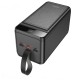 Повербанк портативний акумулятор Power bank Hoco DB61 Jade fully 22.5W+PD20W 90000mAh Black