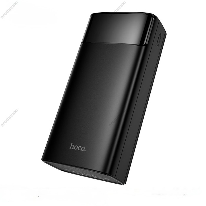 Повербанк портативний акумулятор Power bank Hoco DB89B Element 22.5W 30000 mAh Black